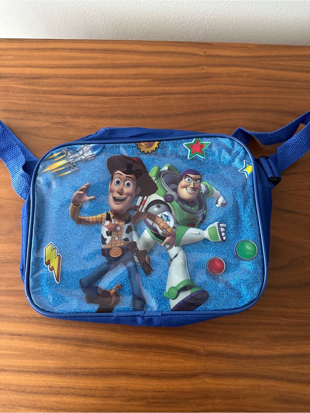 Toy Story Woody & Buzz Messenger Bag - Blue